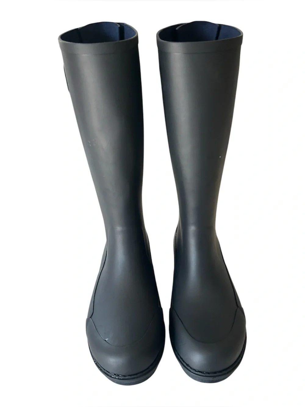 FitFlop Wonderwelly knee-high rain boots in Black, Size 7, NWOT.
